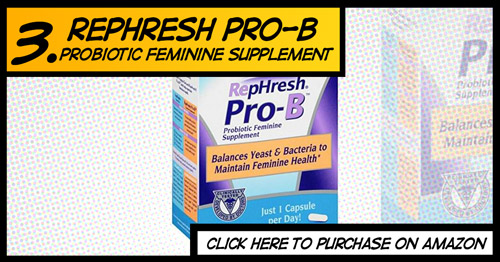 Rephresh supplement to cure thrush